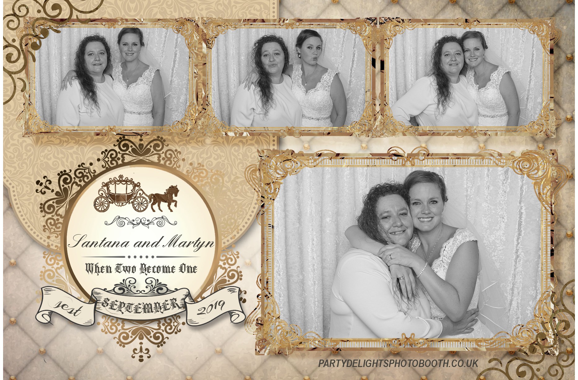 Martyn and Santana’s Wedding - Prints | View more photos from the event at gallery.partydelightsphotobooth.co.uk/u/PartyDelightsPhotoBooth/Martyn-and-Santana’s-Wedding-Prints